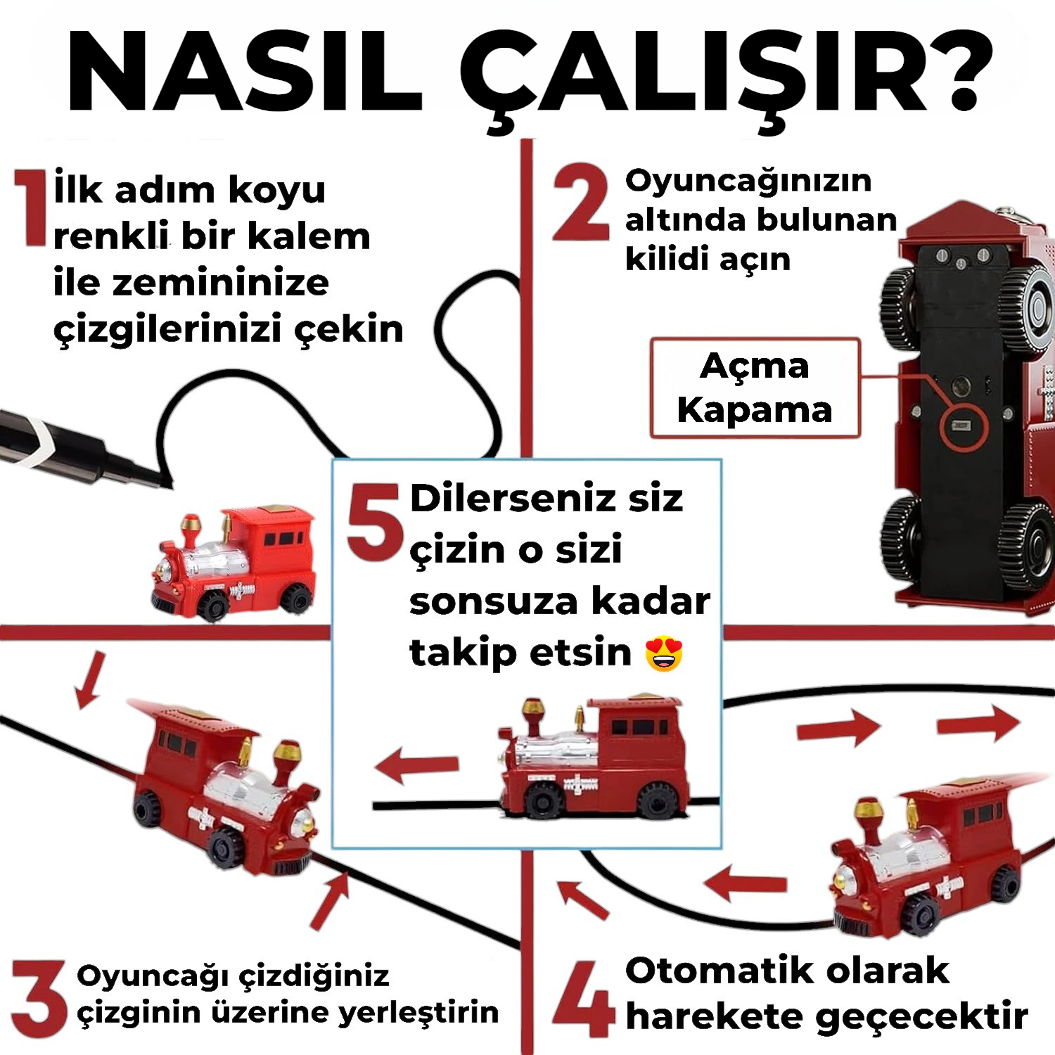 Mini Rotacı™ Eğlenceli Öğrenme ve Odaklanma Oyuncağı